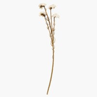 Floare artificială RALF 62cm albă