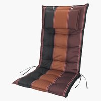 Coussin de chaise inclinable AKKA rouge