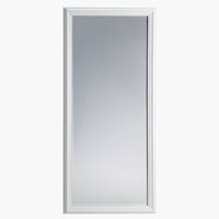 Zrkadlo MARIBO 72x162 výrazný biely lesk
