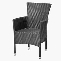 Rakásolható szék AIDT fekete