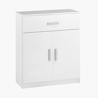 1 drawer 2 door chest TAPDRUP white