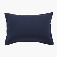 Pillowcase 50x70/75 navy KRONBORG