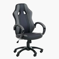 Gaming stolica AGGESTRUP siva/crna