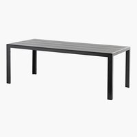 Table MADERUP l90xL205 noir
