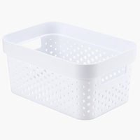 Basket INFINITY 4.5L plastic white