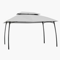 Gazebo roof SANKT HANS W3xL3m grey