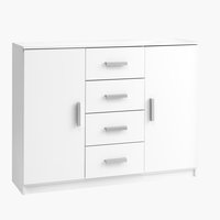 Aparador KABDRUP 2 portas branco