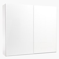 Wardrobe TARP 250x221 white high gloss