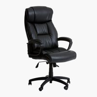 Krzesło biurowe TJELE czarne