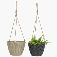 Hanging plant pot STORSKARV D27xH19 assorted