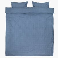 Juego funda nórdica KATJA 240x220 azul