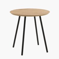 End table NYBO D40 oak color/black