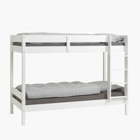 Łóżko piętrowe VESTERVIG 2x90x200 biały