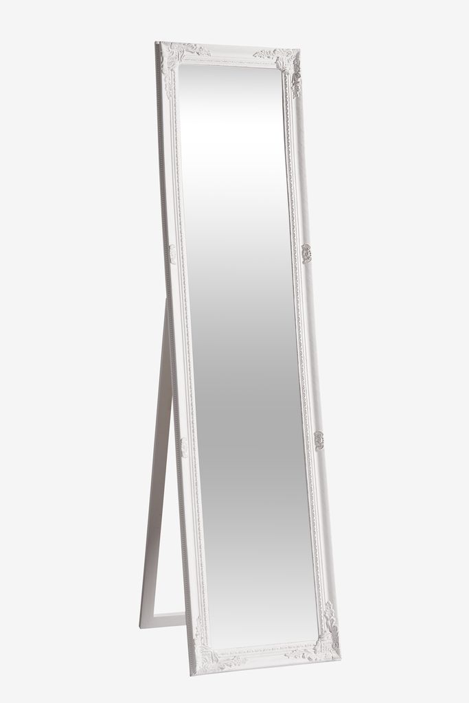 Atmosphera Standspiegel In Weiß - Eleganter Ganzkörperspiegel Für Wohnzimmer & Schlafzimmer