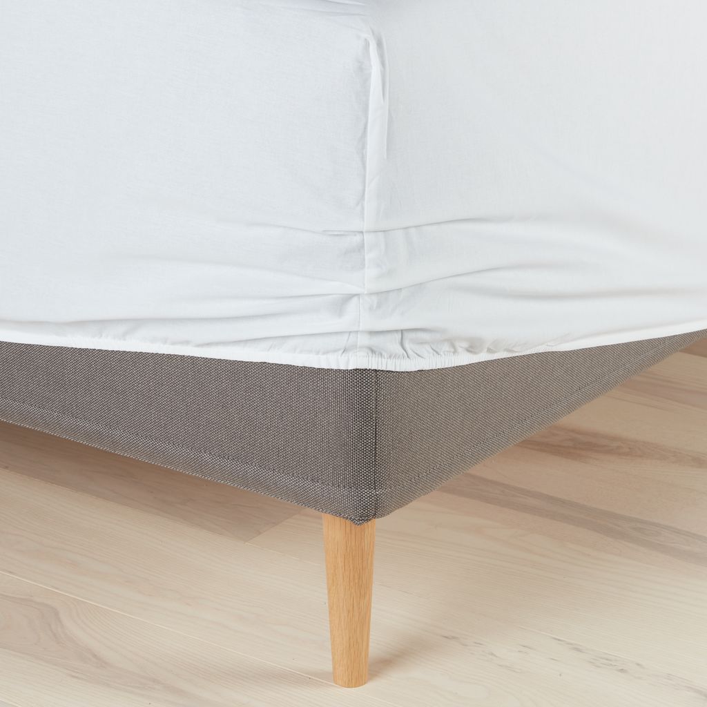 Fitted sheet FRIDA Double white JYSK