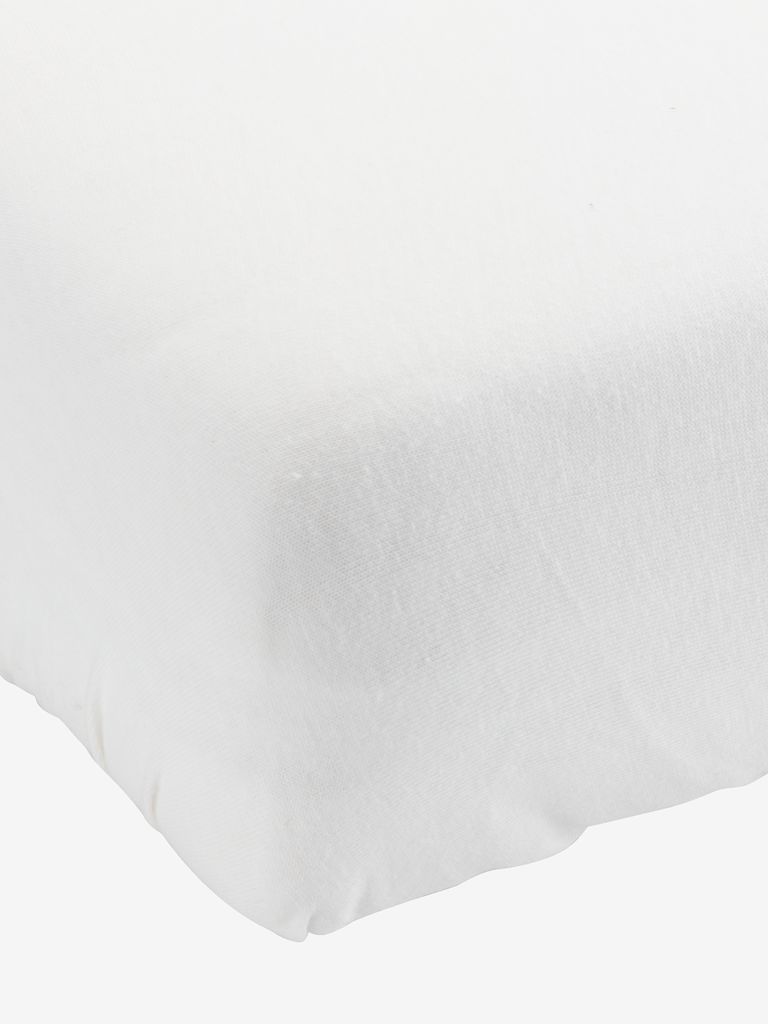 Jersey Fitted sheet JETTE Junior white JYSK