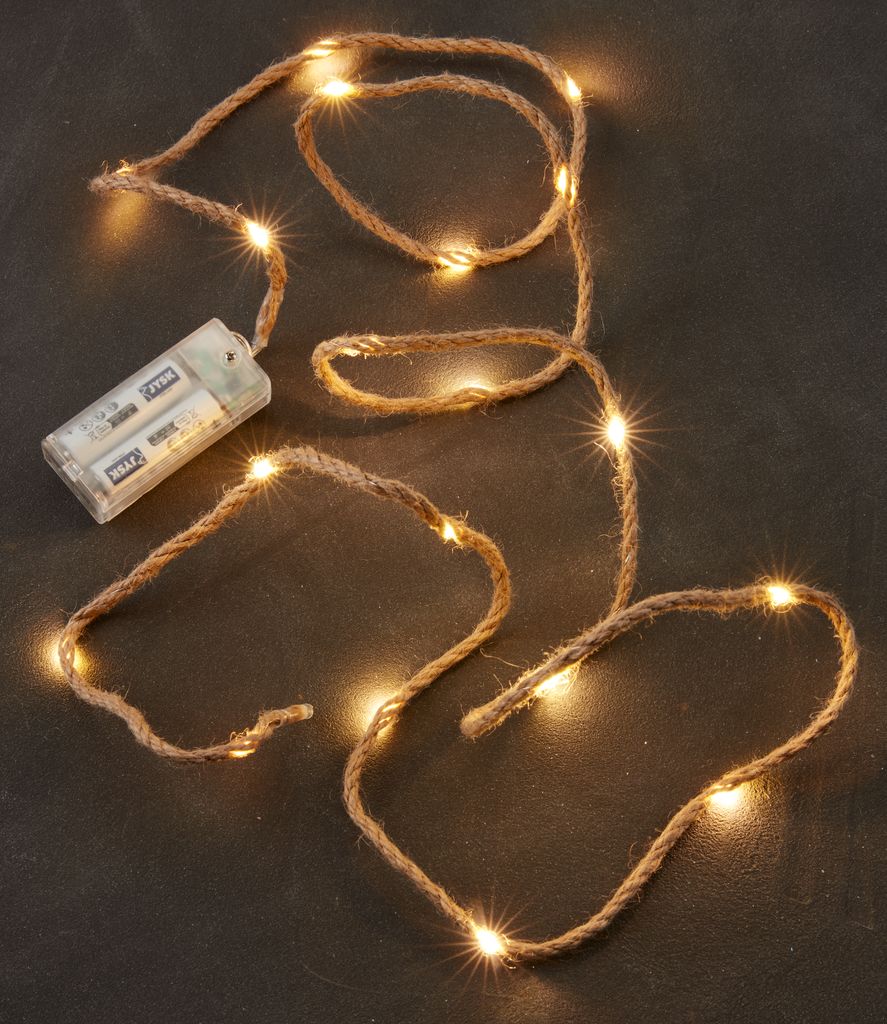 LED string light CORNELIUS L230cm with 20 LED JYSK