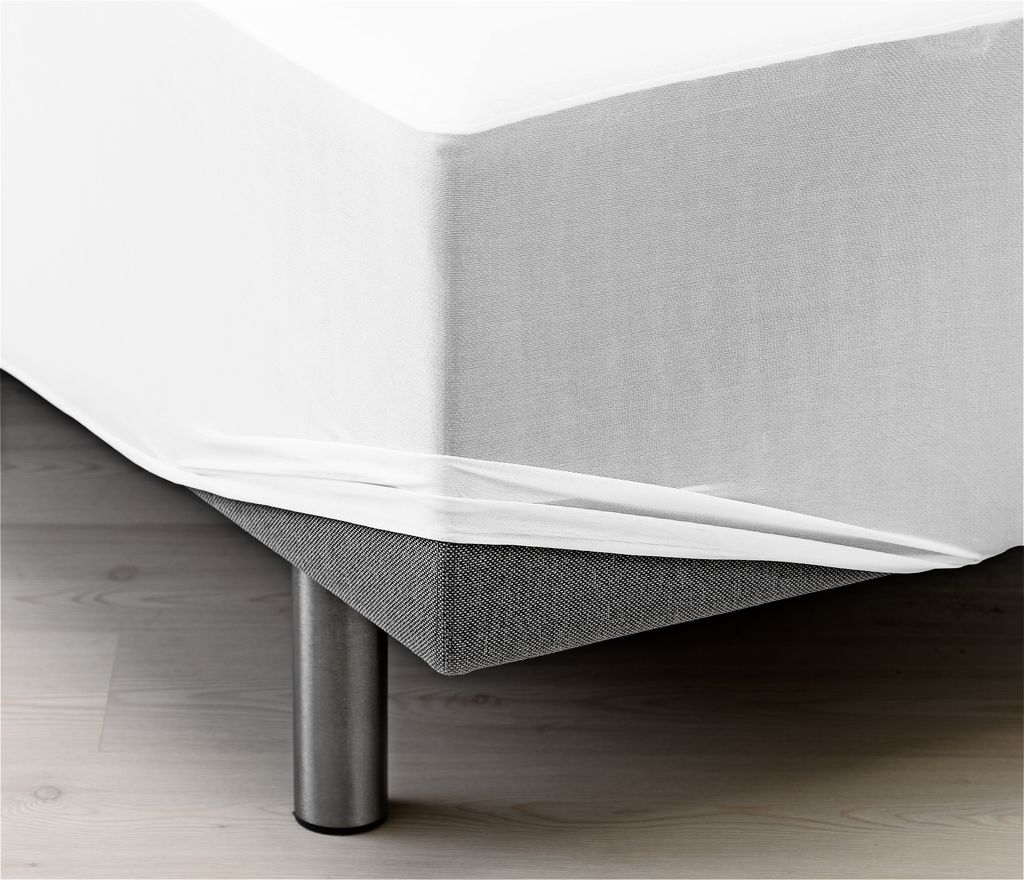 Waterproof Fitted sheet GUNN Single white JYSK