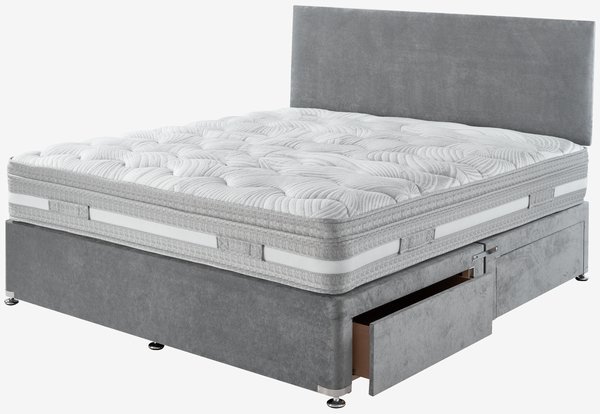 Headboard H10 PLAIN King Grey-37