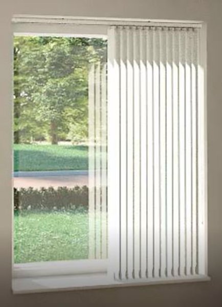 Vertical blind ANDAMMEN 150x250cm white