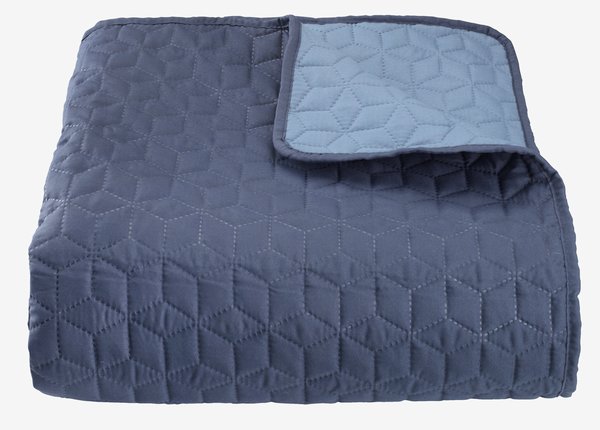 Copriletto ROSENTRE 240x260 cm blu