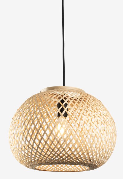 Lampadario SIGVARD Ø35xH26 cm bambù