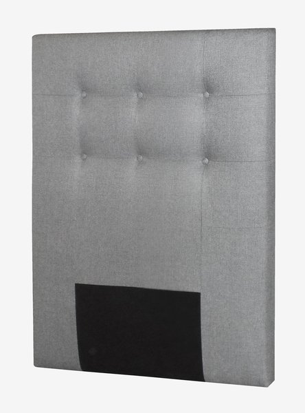 Sänggavel 90x122cm NISA H70 grå-23 DREAMZONE