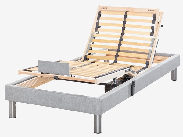 Verstelbare bodem 90x210 JOSELVA GE40 grijs-27 DREAMZONE