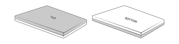 Čaršav BOLETTE 220x250 bela