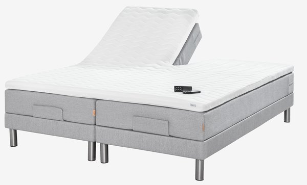 Adj. bed 180x210 GOLD E40 memory Grey-27