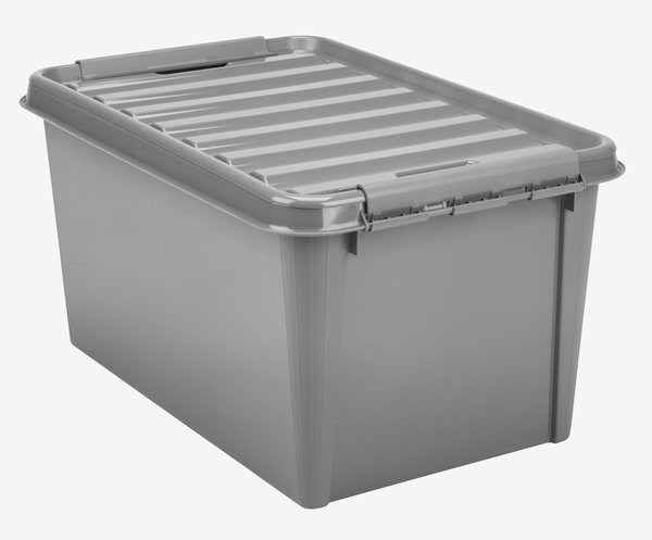 Storage box SMARTSTORE RECYCLED 45 47L w/lid