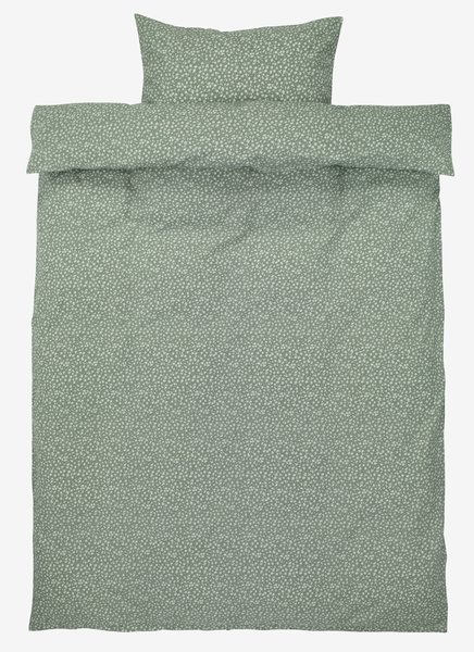 Duvet cover set HANNA Single green