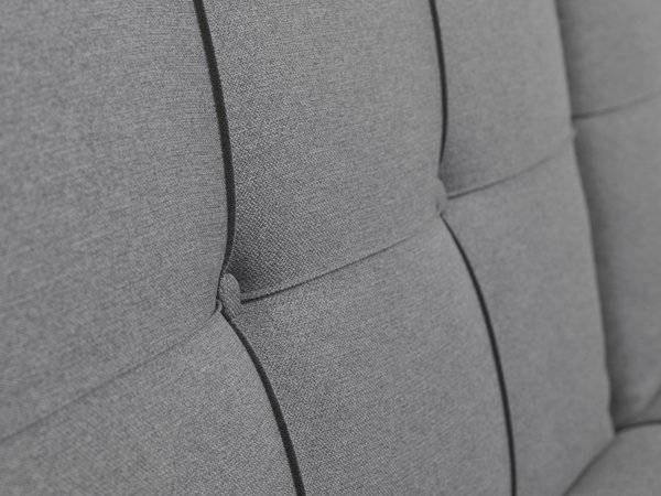 Kauč na razvlačenje OREVAD tamno siva tkanina