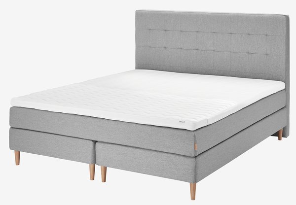 Kontinentalseng 180x200 OSAELVA GC10 grå-27