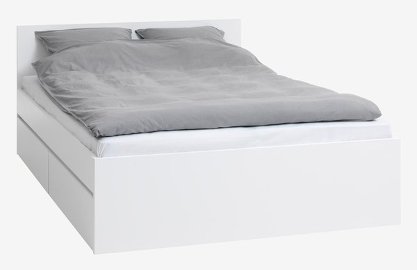 Cadre de lit LIMFJORDEN 160x200 blanc