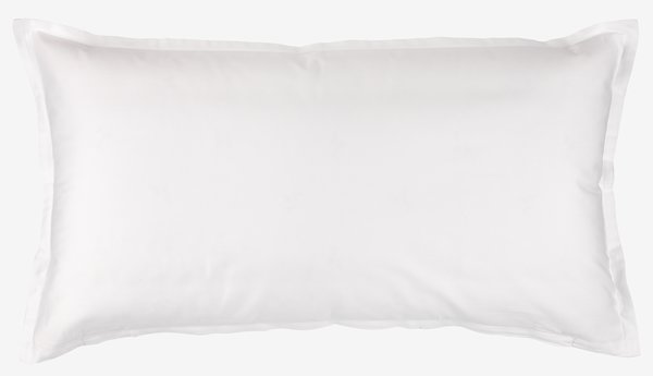 Funda de almohada satén SALLY 50x90 blanco