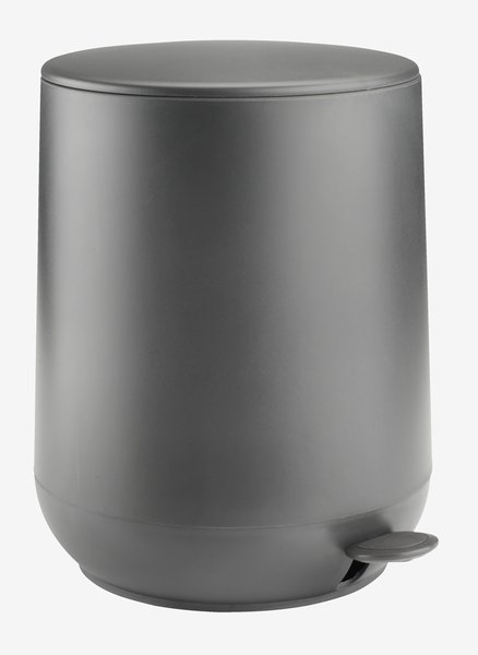 Pedal bin OXIE 5L soft-closing dark grey