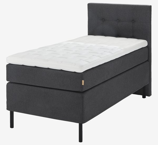 Kontinentalseng 90x200cm REIPA GC110 grå-40 LATEX