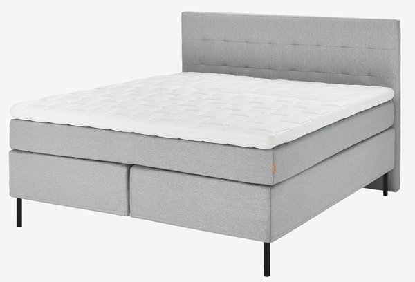 Kontinentalseng 180x200cm REIPA GC110 grå-27 LATEX