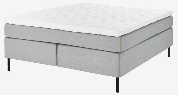 Boxspring 180x200 GOLD C110 grijs-27