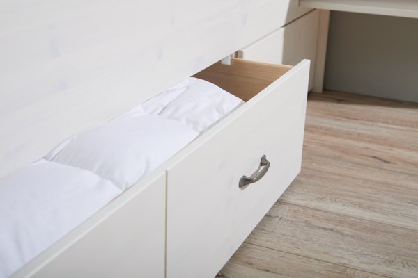 Struttura letto LYNGBY 180x200 cm pino bianco