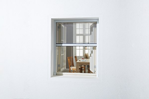 Zanzariera a rullo NYORD 130x160 cm per finestra bianco