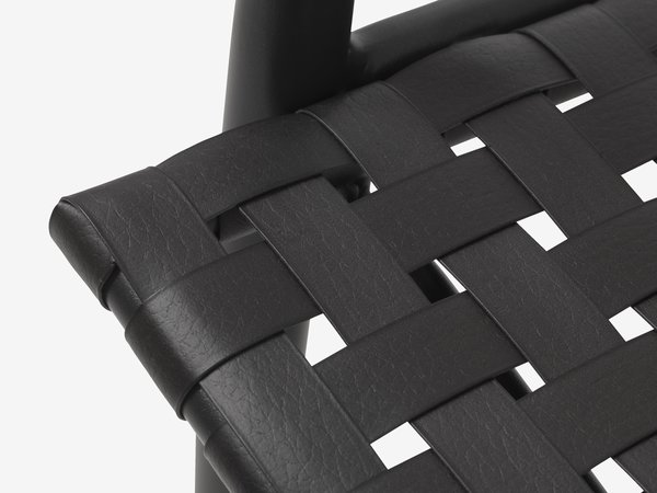 Lounge-Sessel EDDERUP schwarz