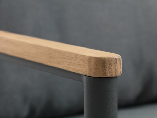 Loungesæt ODDESUND 4.5-pers. grå