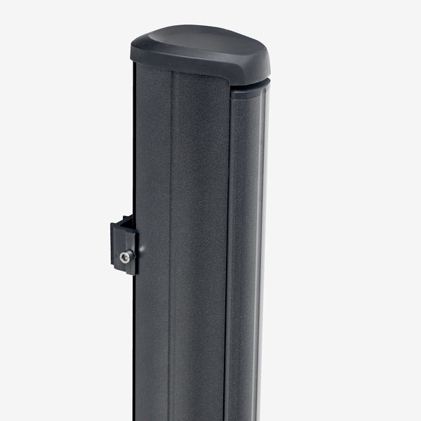 Tenda parasole laterale PEJELT H140 cm grigio