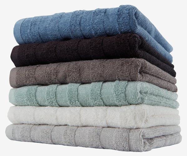 Bath towel TORSBY 65x130 grey
