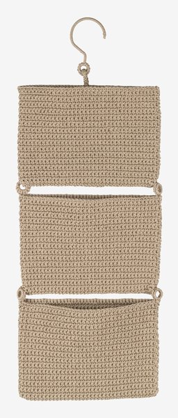 Rangement suspendu STOBY l29×H78 beige