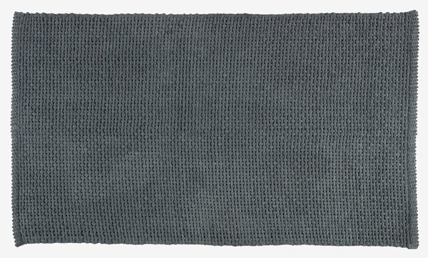 Alfombrilla de baño NOLVIK 70x120 gris