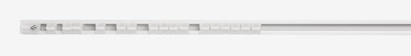 Rail rideau FIXI 125cm blanc