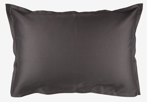 Saten yastık kılıfı SALLY 50x70/75 gri